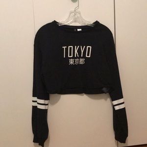 Tokyo Cropped Sweatshirt